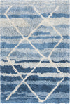 Safavieh Casablanca Shag 250 Blue/Ivory Area Rug main image