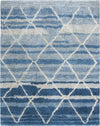 Safavieh Casablanca Shag 250 Blue/Ivory Area Rug Main