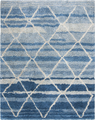 Safavieh Casablanca Shag 250 Blue/Ivory Area Rug Main