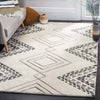 Safavieh Casablanca Shag 301 Ivory/Grey Area Rug Room Scene Feature