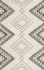 Safavieh Casablanca Shag 301 Ivory/Grey Area Rug main image