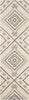 Safavieh Casablanca Shag 302 Ivory/Grey Area Rug Runner