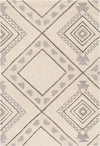 Safavieh Casablanca Shag 302 Ivory/Grey Area Rug main image