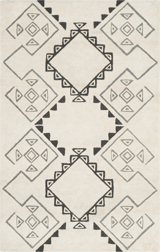 Safavieh Casablanca Shag 303 Ivory/Grey Area Rug main image