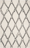 Safavieh Casablanca Shag 350 Ivory/Black Area Rug main image