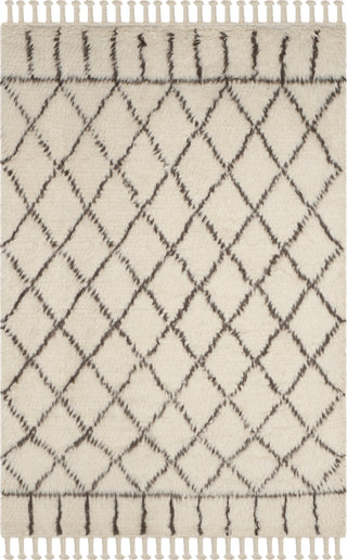 Safavieh Casablanca Shag 725 Ivory/Brown Area Rug Main