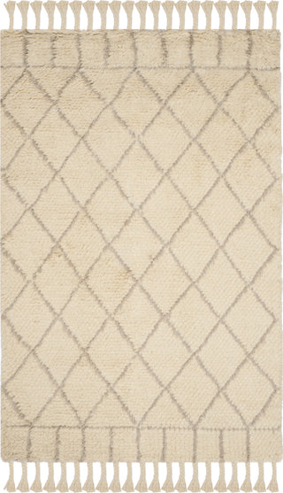 Safavieh Casablanca Shag 725 Ivory/Light Grey Area Rug Main