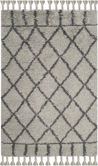 Safavieh Casablanca Shag 725 Grey/Dark Grey Area Rug main image