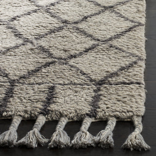 Safavieh Casablanca Shag 725 Grey/Dark Grey Area Rug Detail