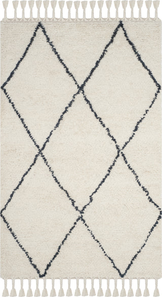 Safavieh Casablanca Shag 726 Ivory/Grey Area Rug Main