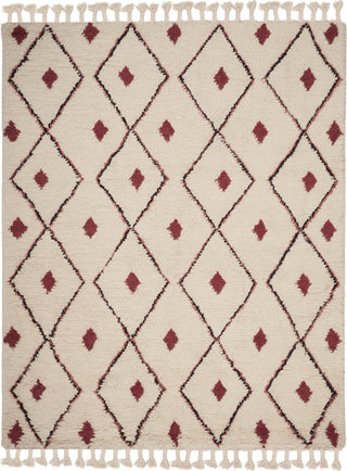 Safavieh Casablanca Shag 727 Ivory/Fuchsia Area Rug Main