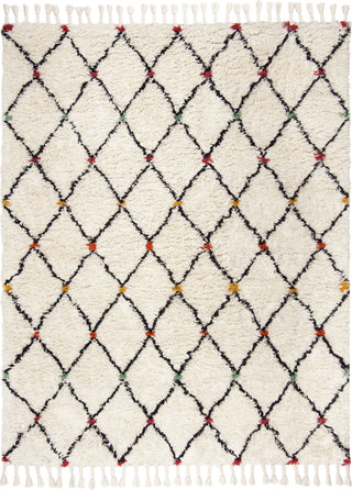 Safavieh Casablanca Shag 728 Ivory/Multi Area Rug Main