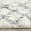 Safavieh Casablanca Shag 806 Ivory/Blue Area Rug Detail