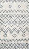 Safavieh Casablanca Shag 806 Ivory/Blue Area Rug main image
