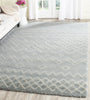 Safavieh Casablanca Shag 806 Blue/Ivory Area Rug Room Scene Feature