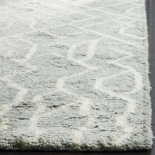 Safavieh Casablanca Shag 810 Blue/Ivory Area Rug Detail