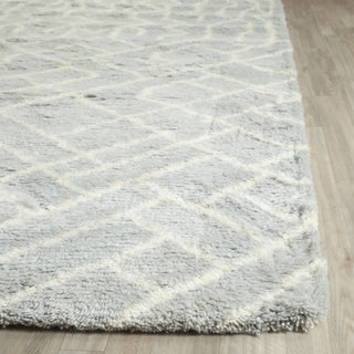 Safavieh Casablanca Shag 810 Blue/Ivory Area Rug Detail