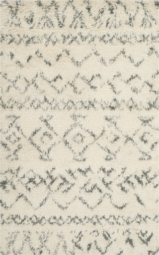 Safavieh Casablanca Shag 827 Ivory/Grey Area Rug main image