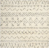Safavieh Casablanca Shag 827 Ivory/Grey Area Rug Square