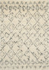 Safavieh Casablanca Shag 845 Ivory/Grey Area Rug main image
