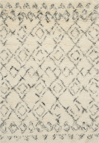 Safavieh Casablanca Shag 845 Ivory/Grey Area Rug main image