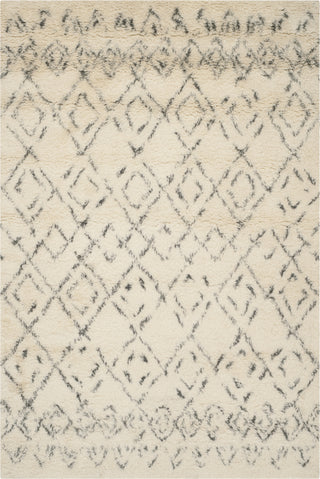 Safavieh Casablanca Shag 845 Ivory/Grey Area Rug Main