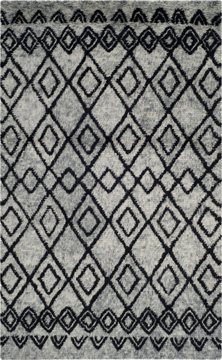 Safavieh Casablanca Shag 845 Grey/Charcoal Area Rug Main