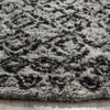 Safavieh Casablanca Shag 845 Grey/Charcoal Area Rug Detail