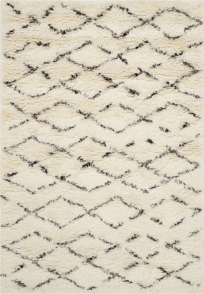 Safavieh Casablanca Shag 847 Ivory/Brown Area Rug main image