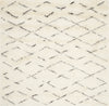 Safavieh Casablanca Shag 847 Ivory/Brown Area Rug Square