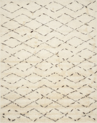 Safavieh Casablanca Shag 847 Ivory/Brown Area Rug Main