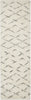 Safavieh Casablanca Shag 847 Ivory/Grey Area Rug Runner