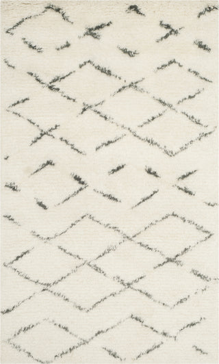 Safavieh Casablanca Shag 847 Ivory/Grey Area Rug main image