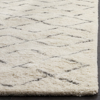 Safavieh Casablanca Shag 847 Ivory/Grey Area Rug Detail