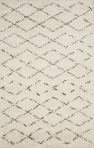 Safavieh Casablanca Shag 847 Ivory/Grey Area Rug Main