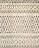 Safavieh Casablanca Shag 851 Ivory/Dark Brown Area Rug Main