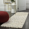 Safavieh Casablanca Shag 851 Ivory/Grey Area Rug Room Scene
