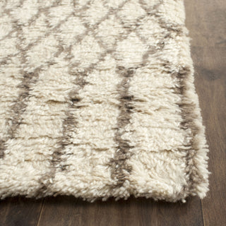 Safavieh Casablanca Shag 860 Ivory/Grey Area Rug Detail