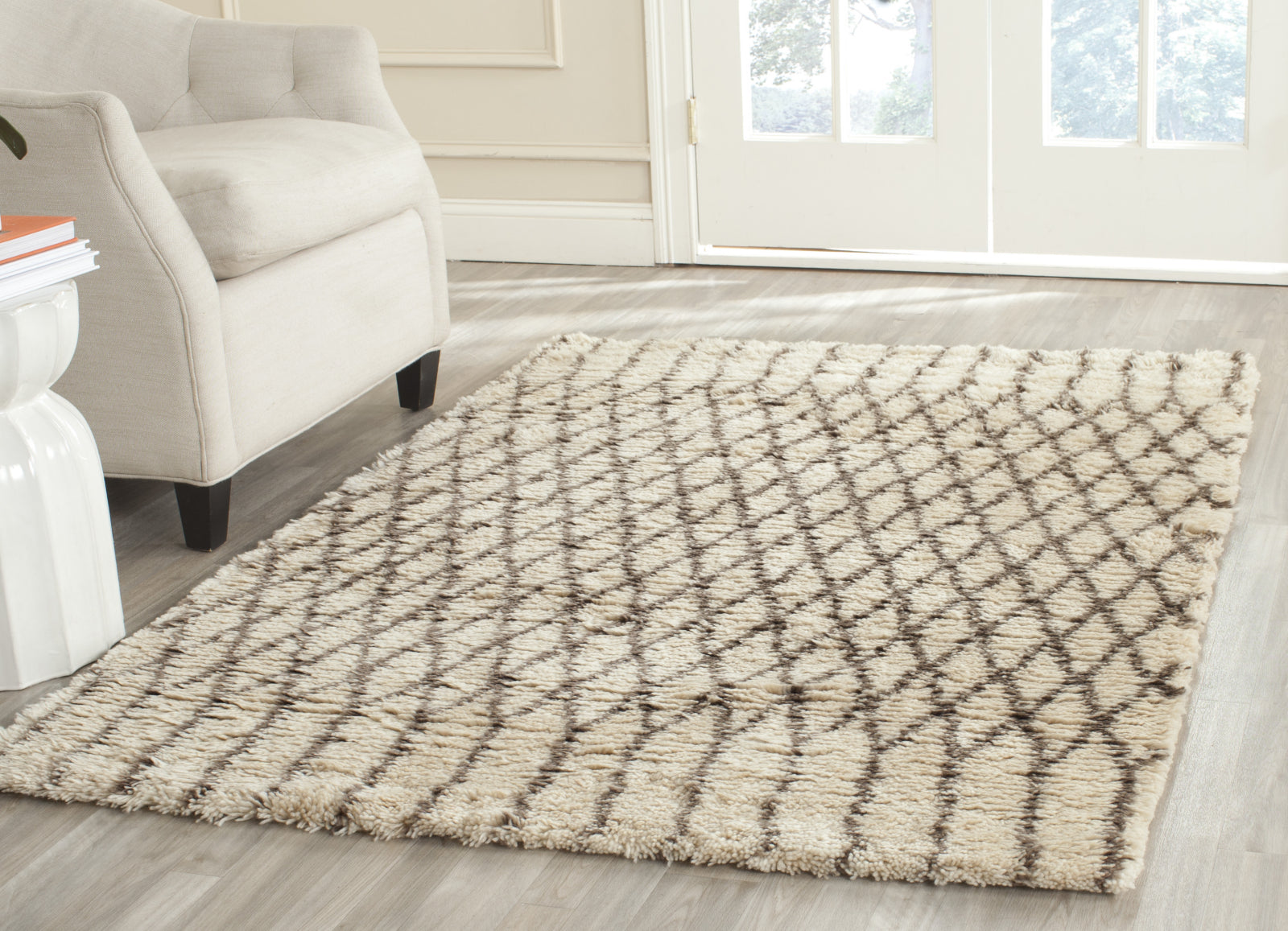 Diamond Brim Outdoor Rug