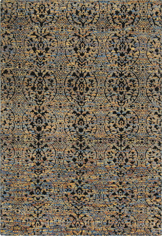 Safavieh Castilla CST143 Blue Gold/Charcoal Area Rug main image