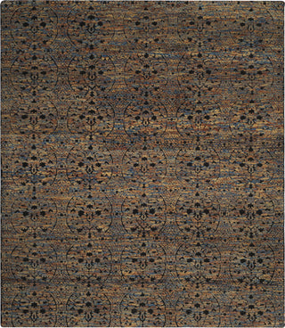 Safavieh Castilla CST143 Blue Gold/Charcoal Area Rug 8' X 10'