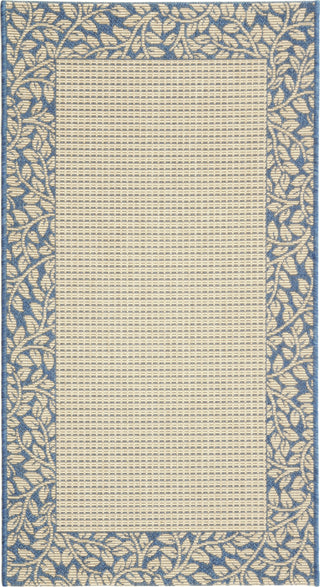 Safavieh Courtyard CY0727 Natural/Blue Area Rug 