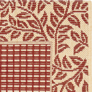 Safavieh Courtyard CY0727 Red/Natural Area Rug 