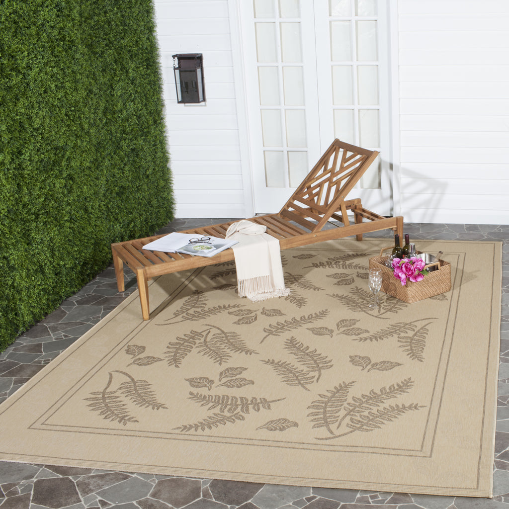 Safavieh Courtyard CY0772 Natural/Brown Area Rug  Feature