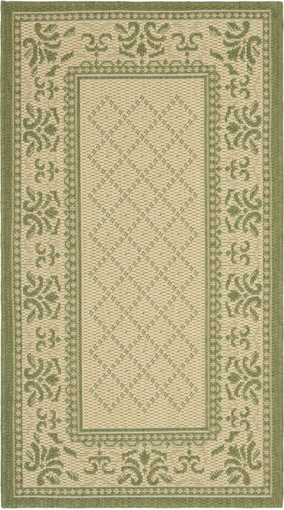 Safavieh Courtyard CY0901 Natural/Olive Area Rug main image