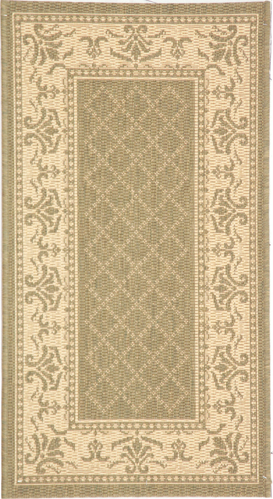 Safavieh Courtyard CY0901 Olive/Natural Area Rug main image