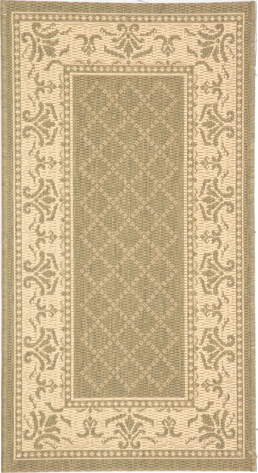 Safavieh Courtyard CY0901 Olive/Natural Area Rug main image