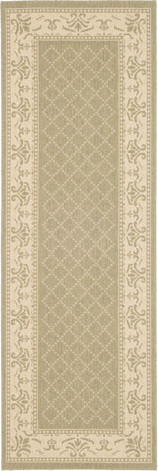 Safavieh Courtyard CY0901 Olive/Natural Area Rug 