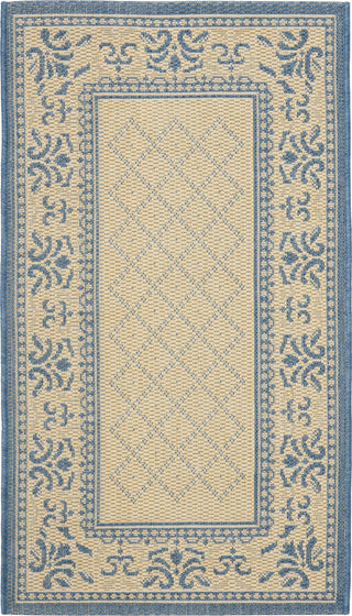 Safavieh Courtyard CY0901 Natural/Blue Area Rug main image