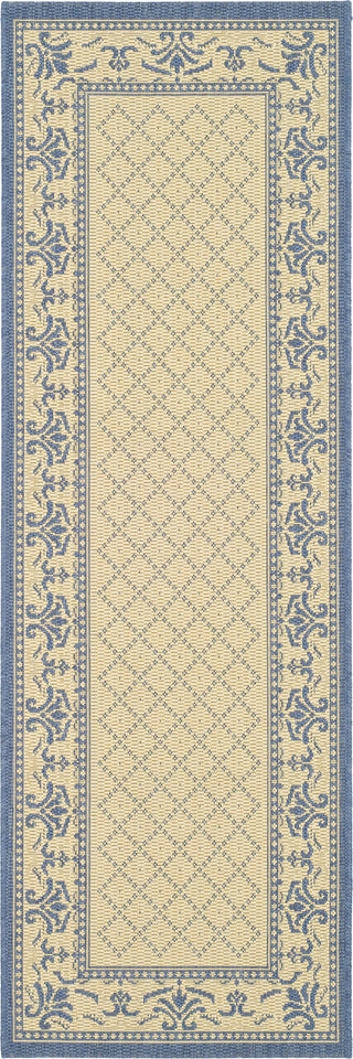 Safavieh Courtyard CY0901 Natural/Blue Area Rug 